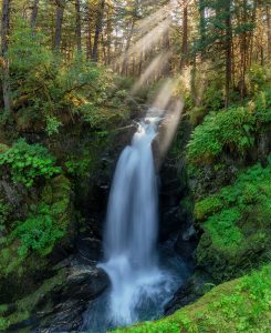 waterfalls in Juneau, Alaska